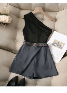 Brand New with Tag 2-Piece Co-ord Set – Black One-