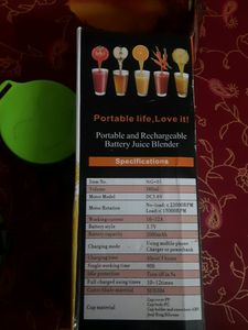 Portable Juice Blender