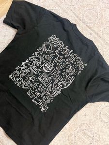 Classic Black Graphic T-Shirt