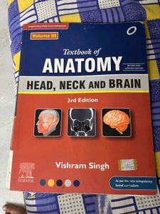 Anatomy Textbook Set Of 3 - Vishram Singh