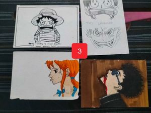 Hand made small artworks, to keep in phone back