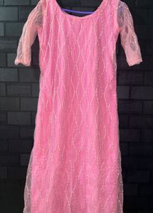 Pink sequins  Kurta