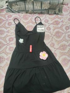 black dress