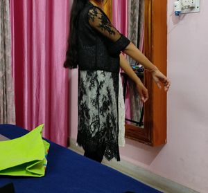Long Black Shrug