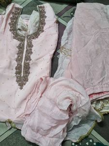 Elegant Pink Kurta Set with Dupatta