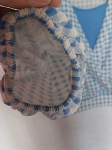 New Look Gingham Wrap Top
