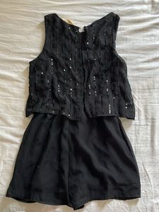 sequin playsuit