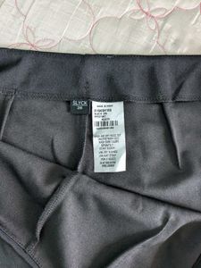Chic Black Skort