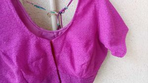 Vibrant Pink Printed Blouse