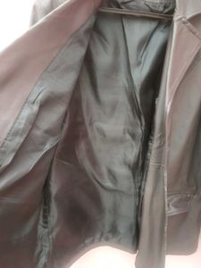 Stylish Brown faux Leather Jacket