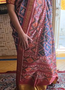 Beautifully Handwoven Silk Saree