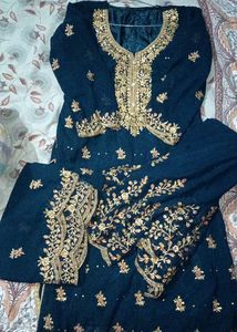 Elegant Embroidered Kurta Set