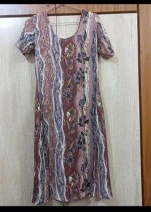 Vintage Floral Print Kurta set