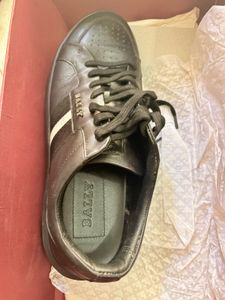 Bally Black Leather Sneakers