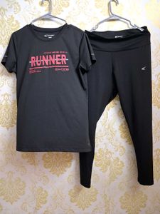 🏃‍♀️ Performax Gym Wear Combo T-Shirt &amp; Leggings