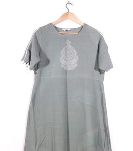 Green Casual Kurta Set (Women's)