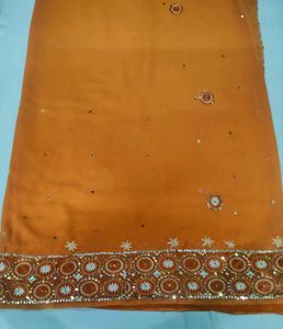 Elegant Embellished Saree