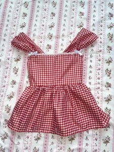 gingham summer top✨🫧💖