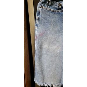 Light Wash Denim Jorts