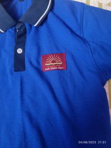 Kendriya Vidyalaya Blue School Uniform T-Shirt