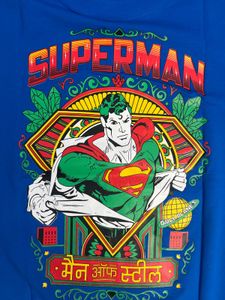 Men's Superman Logo T-Shirt M SIZE