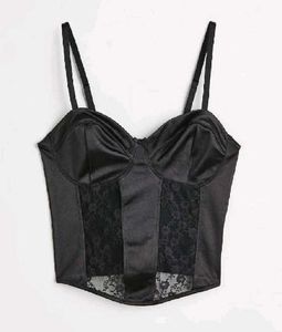 H&M Black Lace Corset Top