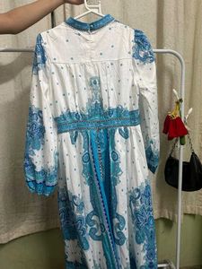 Bohemian Print Maxi Dress
