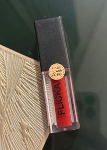 Flicka Red Liquid Lipstick