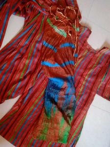 Striped Kurta Set