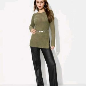 Savana Olive Green Top