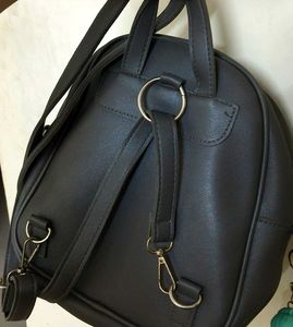 Cute Backpack &amp; K-pop Keychain!!🩶