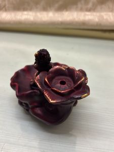 krishna idol with dhoop stand