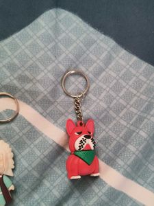 Cute Cartoon Keychains Set