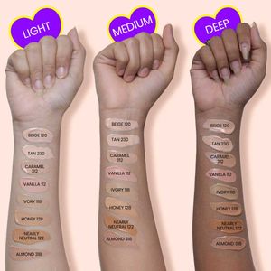 Nybae Truly Matte Foundation- Tan230 &amp; Vanilla 112