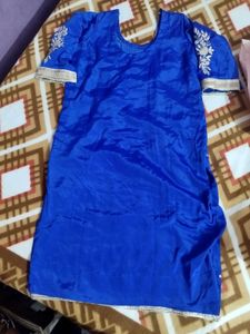 Royal Blue Patiala Salwar Suit