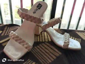 MS Style Braided Strap Heels