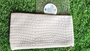 Ny Bae Stylish Croc Embossed Travel Pouch