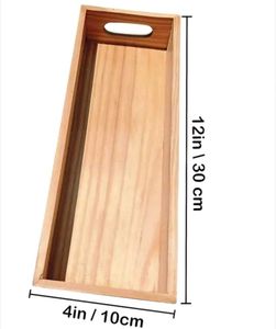Wooden Storage Trays (Set of 2)