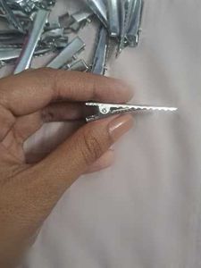 Silver Hair Clips - Lot