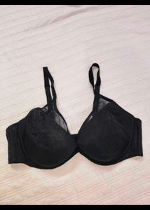 Elegant Black Lace Bra