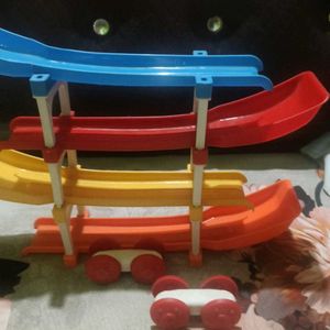 Multi-Level Marble Run Toy