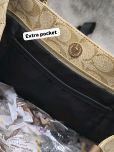 Coach Monogram Tote Bag