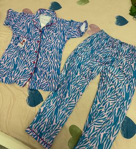 Women Coffee Girl Nightsuit/ Pajama Set New