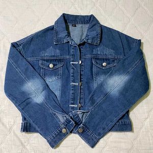 Cropped Denim Jacket