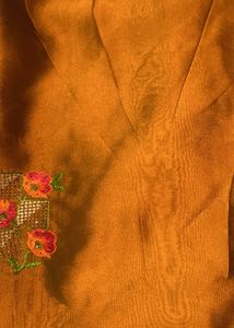 Silk Embroidered Saree