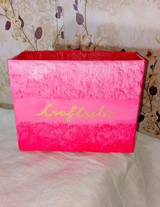 Handmade Textured desk organiser/pen holder