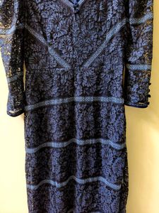 One Side Leg Cut Stright Frock