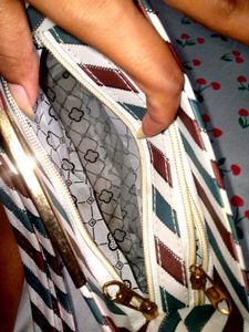 Striped Sling Bag