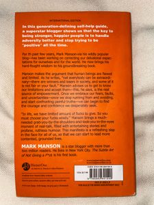 The Subtle Art of Not Giving a F*ck by Mark Manson