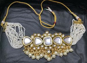 Jaipuri polki Kundan choker set